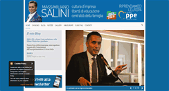 Desktop Screenshot of massimilianosalini.it